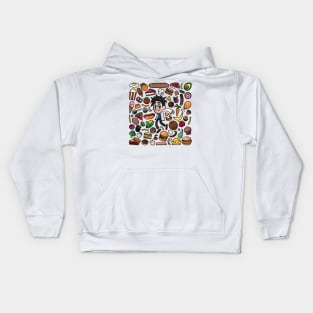 Cloudy with a Chance Kids Hoodie